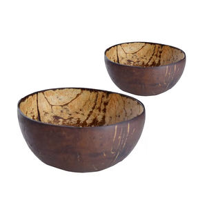 Natural <b>Coconut</b> <b>Shell</b> Bowls Modern Round Disposable Wood Tableware Custom Size for Commercial Food Party & Dessert Occasions - Product Image 1