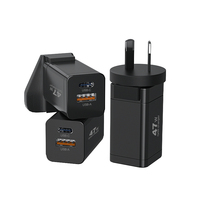 Dropshipping Products 2023 Accessoires électroniques Chargeur rapide Usb C 47W GaN Mobile Charger Pd 3.0 Cargador Charger