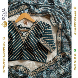 เสื้อเบลาส์ผ้าไหม banglori บางพิมพ์ลายดิจิทัลผ้าซาติน - Product Image 2