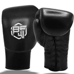 ถุงมือชกมวย MMA รุ่น Fight Shop น้ำหนักเบา ผลิตจากหนังวัวเคลือบเงา พร้อมสายรัดปรับได้ สำหรับผู้ใหญ่ทั้งชายและหญิง - Product Image 2