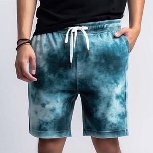 High Quality Breathable joggers Custom Sweat <b>Men</b> <b>Fleece</b> French Terry Cotton 100% <b>Men's</b> Acid Wash Cotton Basketball <b>Shorts</b> - Product Image 3