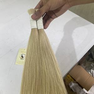 Paquete de cabello humano virgen sin procesar, cutícula alineada, venta al por mayor, vendedor de cabello Virgen sin procesar, muestra gratis - Product Image 3