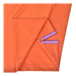 เสื้อโปโลแขนสั้นผู้ชาย Handee สีขาว ผ้าถักโพลีเอสเตอร์ 100% ระบายอากาศได้ดี - Product Image 5