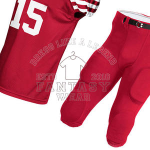 FANTASY WEAR 2026 Nuevo Diseño Uniformes de Fútbol Americano Sublimados Personalizables Camisetas de Malla Uniformes de Fútbol - Product Image 6