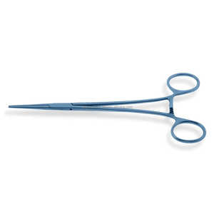 Bengolea 7 \ "fórceps manuales de instrumentos quirúrgicos OEM de titanio con mordazas dentadas rectas y trinquete con mango de anillo certificado CE - Product Image 2