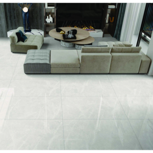 Carreaux de mur et de sol en porcelaine contemporains 600x1200 mm, texture de pierre lisse, solution d'intérieur de luxe - Product Image 1