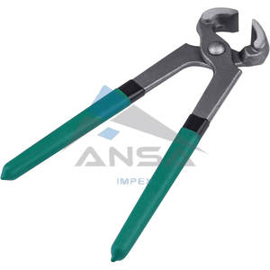 Pince à sabot 8 "avec poignées en plastique Outil de maréchal-ferrant en acier au carbone robuste pour tailler et couper les sabots Vache Âne Chèvre - Product Image 1