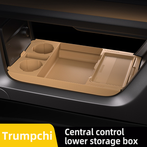 Caja de Almacenamiento de Silicona Debajo de la Consola Central para Monovolumen Eléctrico, Bandeja Organizadora Interior - Product Image 2