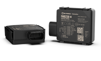 Rastreador GPS Impermeable TELTONIKA FMB230 2G con AGPS, GLONASS, Beidou, LBS, Posicionamiento por Tarjeta SD, Aplicaciones para Android e IOS, Montaje en el Tablero del Automóvil