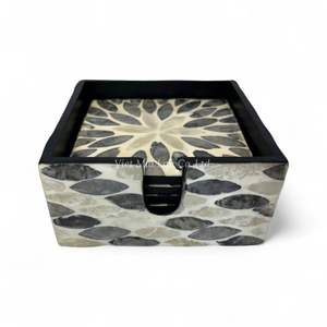 Posavasos de Nácar Hechos a Mano al por Mayor para Protección de Mesa de Comedor y Suministro Decorativo al por Menor - Product Image 1