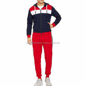 Professional Manufacturer Apparel Two Pieces Set Custom Fleece Oversized Men's Jogger Set Tracksuits for Sale - Product Image 1