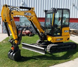 Miniexcavadora Hidráulica JCB 35Z Económica, Modelo 2023, Motor Perkins, 3 Toneladas, Capacidad de Cucharón de 1.7m, Bomba y Motor Principales en Venta - Product Image 1