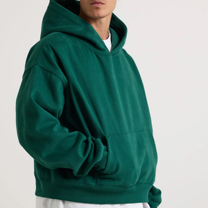 เสื้อฮู้ดผ้าฝ้ายขนาดใหญ่สำหรับผู้ชาย, เสื้อมีฮู้ดผ้าน้ำหนักเบาโอเวอร์ไซส์ - Product Image 5