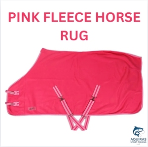 Tapis Cheval Polaire Rose (Hiver) - Product Image 4