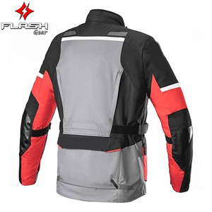Chaqueta de Motocicleta Impermeable Unisex FLASH GEAR de Poliéster/Cuero, Manga Larga, Protección para Todo Clima, Transpirable y Resistente al Viento - Product Image 5