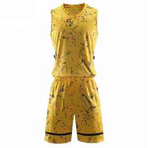 Ensemble d'uniformes de basket-ball professionnel impression personnalisée maille respirante séchage rapide ajustement confortable parfait pour les jeunes adultes - Product Image 3