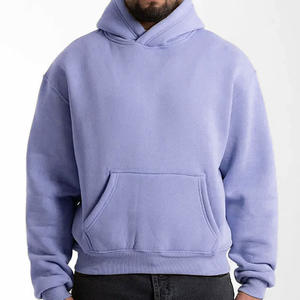 Vente en gros 2025 Nouvel arrivage 400 Gsm Bulk Blank Pull à capuche Heavyweight Terry Men Hoodie Custom Printed Oversized Hoodies - Product Image 4