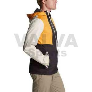 Nuevo diseño Softshell chaquetas cortavientos capucha lluvia hombres Soft Shell estándar de talla grande chaqueta hecha por VALVA SPORTS - Product Image 4