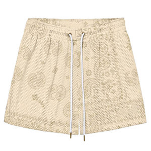 Shorts en maille sublimée légers et résistants, confortables avec cordon de serrage - Product Image 1