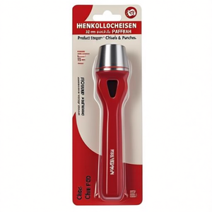 Ciseaux à métaux Henkellocheisen avec manche rouge de 32 mm PAFFRATH Catégorie de produit Ciseaux et poinçons - Product Image 3