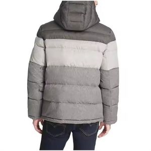 <b>men's</b> <b>jackets</b> Custom <b>Men's</b> Winter Puffer Bubble <b>Jackets</b> Detachable Hood Custom Logo Nylon Thick Warm Outdoor <b>Jackets</b> for <b>Men</b> - Product Image 2
