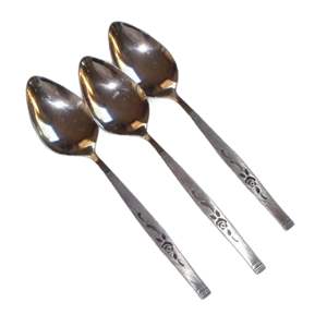 Tenedores de servidor chapados en plata de alta calidad, juego de cucharas de manos de ensalada de Metal, juego de cubiertos, juego de ensalada de Metal de alto estándar de la India - Product Image 2