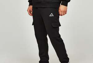 Conjunto Deportivo de Invierno para Hombre, a la Moda, con Capucha, 2 Piezas, para Correr, con Bolsillo, de Ako - Product Image 4