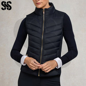 Chaleco Ecuestre Premium de Alta Calidad, Sin Mangas, para Montar a Caballo, Acolchado, Ligero, de Poliéster/Nailon, Personalizable - Product Image 3