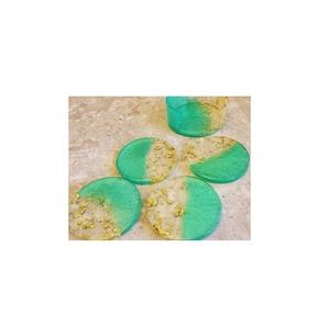 Sous-verre en résine conçu pour la décoration intérieure haut de gamme, offrant des détails artistiques élégants et une performance durable et longue durée. - Product Image 2