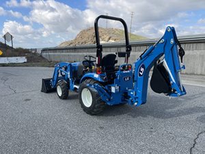 Tracteur à roues LS 2024 MT125, tondeuse à gazon à 2 temps, chargeur, machine industrielle avec bac à herbe - Product Image 3