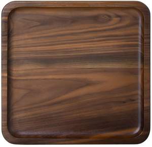 Plateau de service en bois de formes variées Plateau de décoration de couleur bois naturel à la mode Plateau de service de luxe en bois d'acacia sain Simple Fast Food - Product Image 4