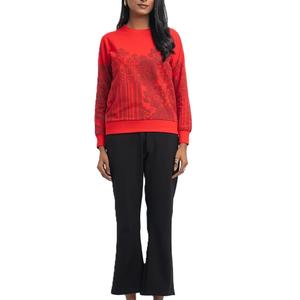 เสื้อสเวตเชิ้ตผู้หญิงสั่งทำราคาส่ง สไตล์ล่าสุด เสื้อผ้าลำลองสำหรับผู้หญิง จากบังกลาเทศ - Product Image 4