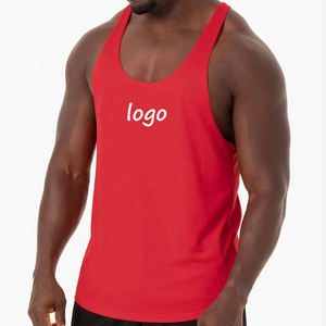 Débardeur de sport pour homme avec logo personnalisé OEM, taille XL, décontracté, en coton et bambou, maille respirante, séchage rapide, pour la course à pied - Product Image 2