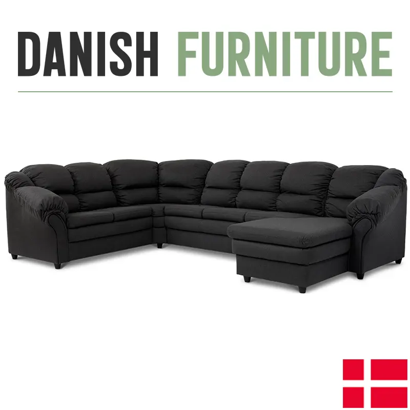 Dänische Möbel | U-förmiges Ecksofa | Wohnzimmer möbel | Design | Dänemark