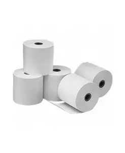 High Quality 80mmx80mtrs Customized Size Thermal Paper Roll for Billing Machines Atm Fax Lottery Parking Tickets in Low Price