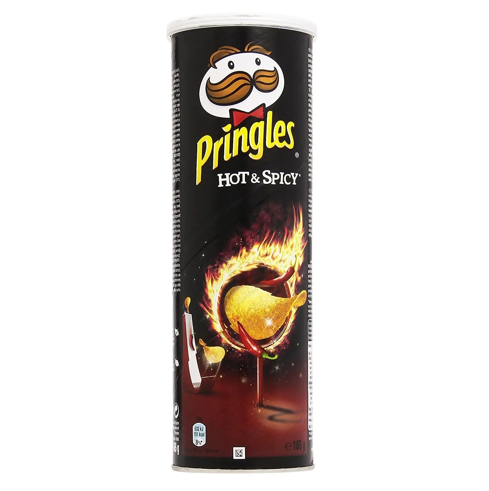 Pringles patates cipsi 165g tüm tatlar mevcut