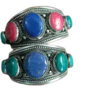 <span class=keywords><strong>3</strong></span> Đá kim loại thời trang Cuff bangles - Product Image 1