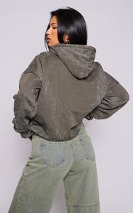 <b>Hooded</b> Washed Hoodies - Product Image 3