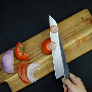 ชุดมีดทำอาหารญี่ปุ่นเหล็กดามัสกัสด้ามจับไม้สีน้ำตาล - Product Image 6