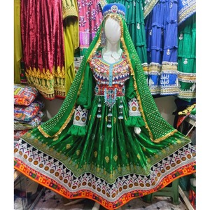 เดรสวินเทจแฟชั่นทันสมัยของผู้หญิงมีความยาวถึงพื้นสีเขียว2026บริการ OEM - Product Image 1