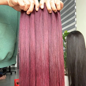 Perruque Lace Front Sans Colle en Gros, Cheveux Humains Vierges Remy Vietnamiens Lisses Soyeux, Vnhl Vn666, Double Trame Faite à la Machine - Product Image 1