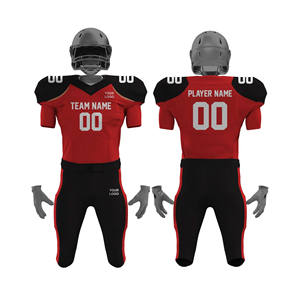 Conjunto combinado de uniforme de fútbol americano de nueva llegada 2026 transpirable cómodo con logotipo personalizado de talla grande conjunto OEM de bajo precio - Product Image 4
