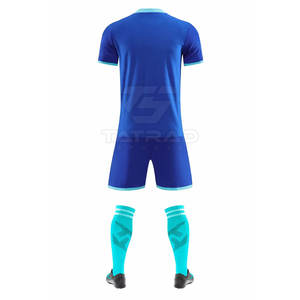 Uniforme Deportivo de Fútbol de Fabricación Propia, Color Personalizado, Alta Calidad, Pantalones Cortos Impresos, Transpirables, de Secado Rápido, Ligeros, 100% - Product Image 3