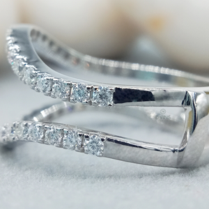 Starsgem Custom 14K Gold Engagement Wedding Ring GRA VVS Diamond Moissanite for Women for Parties and Gifts - Product Image 3