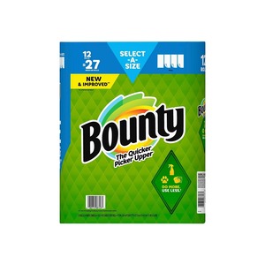 Vendeur de Bountys Authentique Taille 2 plis Essuie-tout Blanc 12 Rouleaux de la famille | 30 Rouleaux réguliers pour Offre Spéciale et bas prix - Product Image 5