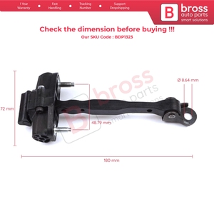 BDP1323 Butée de porte avant pour C3 Aircross MK2 A88 2017-2024 YQ00232780 - Product Image 5
