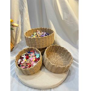 Paper <b>Storage</b> <b>Basket</b> Circle Design Hot New Eco-Friendly Handwoven <b>Storage</b> <b>Baskets</b> For Home Decoration & Organization - Product Image 3