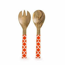 สลัดไม้2ชิ้นสลัดมือรูปมือสำหรับโรงแรม - Product Image 4