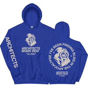 เสื้อฮู้ด brain Dead Reaper สถาปนิก The Sky The Earth & All between แฟชั่นฤดูใบไม้ร่วงเสื้อสวมหัวชายมีฮู้ดเสื้อขนแกะ - Product Image 2