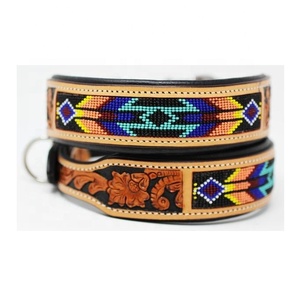 Collar de perro de lujo popular con logotipo personalizado, Collar de perro con hebilla de Metal de cuero PU duradero - Product Image 2